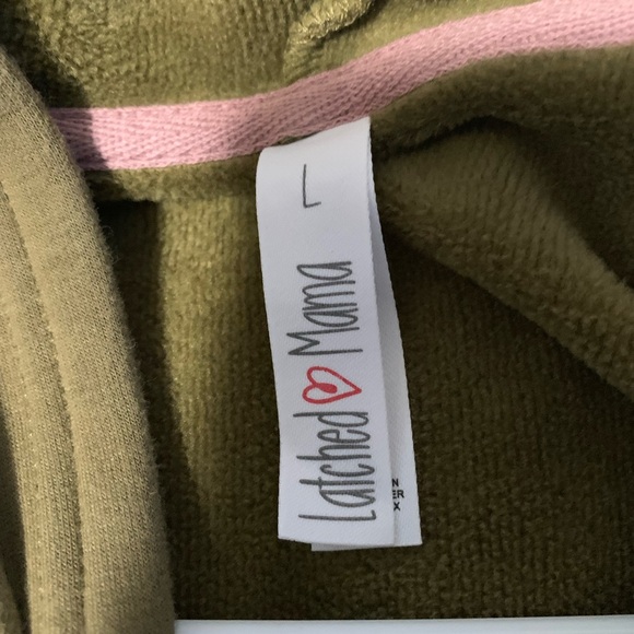 Latched Mama Olive and Rust Sweater - Picture 4 of 6